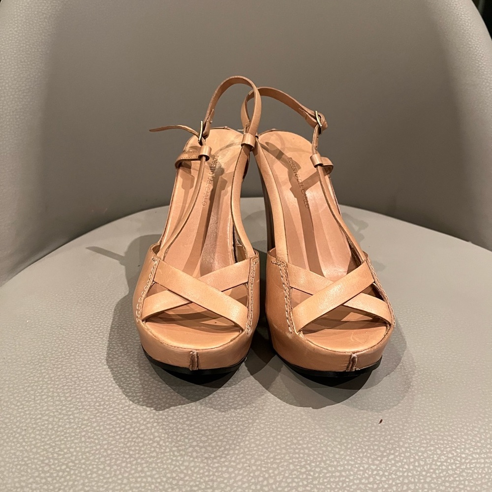 Roberto Del Carlo Platform Open Toe Wedges